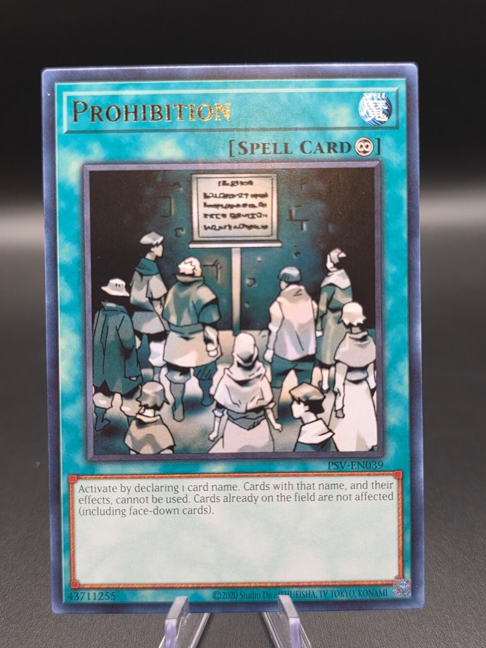 Prohibition PSV-EN039 Pharaoh's (25th Anniversary) Yu-Gi-Oh Unlimited NM/M